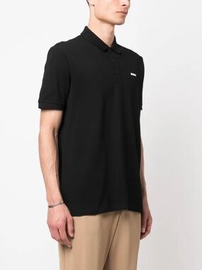 HUGO Boss Black Polo Shirt Men’s L NWOT | Minimalist Logo | Designer Essential